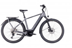 Bicicleta Electrica CUBE TOURING HYBRID EXC 500 Grey Metal