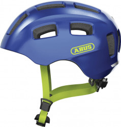 Casca de bicicletÄ ABUS Youn-I 2.0 Kids, Sparkling Blue/Living Coral