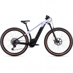 Bicicleta Electrica MTB Hardtail CUBE Reaction Hybrid SLT 625/750 29 Violetwhite Black