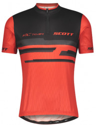 TRICOU SCOTT RC TEAM 20 MANECA SCURTA RED DARK ANTRACIT