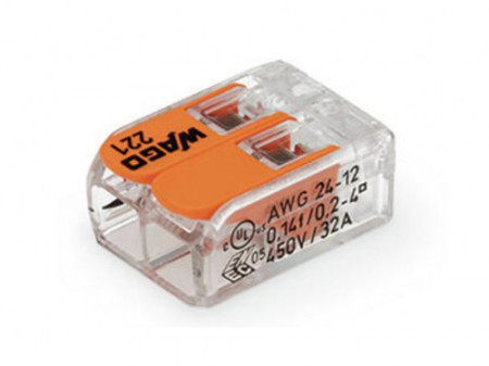 Conector WAGO 2x4mm²