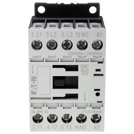 Contactor 3P 15,5A 7,5 kW AC-3 1ND EATON DIL M15-10