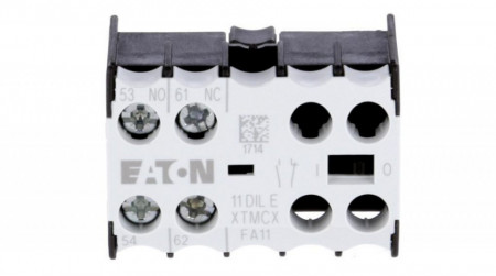 Contact auxiliar frontal 1NO+1NC EATON 11 DIL E