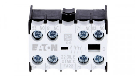 Contact auxiliar frontal 2NO+2NC EATON 22 DIL E