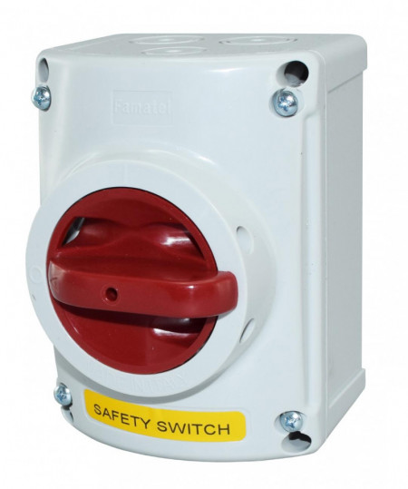 Intrerupator de siguranta 25A 3P 400V IP65 Famatel