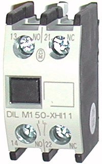 Contact auxiliar frontal 1NO+1NC EATON DIL M150-XHI-11