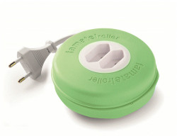 Roller 2 prize 10A 230V cablu 2X1,5mmp 3m verde Famatel