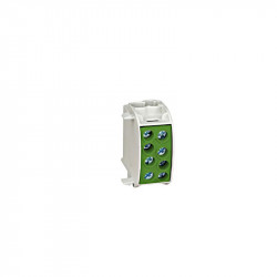 Conector Schrack 35mm² 4conexiuni 1P verde