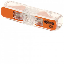 Conector WAGO 2x4mm² in linie