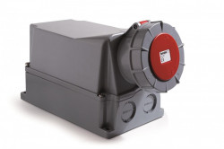 Priza industriala trifazata 400V 5P 125A 6h IP67 Famatel