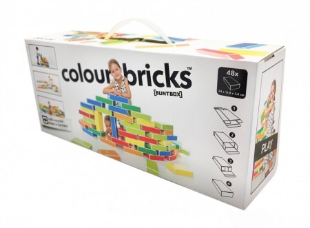 Caramizi Buntbox Color din carton reciclat