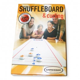 Joc de masa 2 in 1 Curling si Shuffleboard