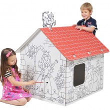 Proiect din carton casa Princess