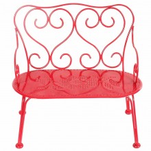 Doi pe-o banca... rosie - Set romantic Maileg