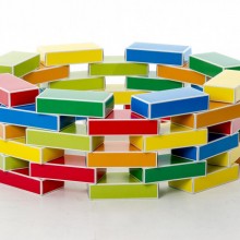 Caramizi Buntbox Color din carton reciclat