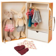 Dulapiorul-valiza al lui Nini si al lui Sylvain - Moulin Roty