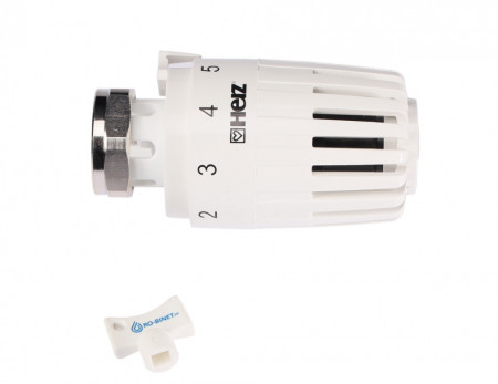 Cap termostatic Herz cu prindere rapida, model Projekt H, M30X1,5, cod 1 7260 18