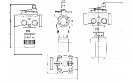 regulator de presiune diferentiala