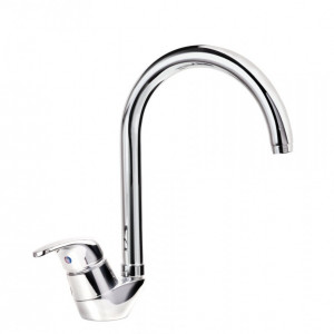Baterie bucatarie monocomanda cu racorduri flexibile Herz (s20), gama Simpaty, cod UH00186