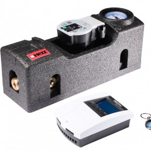 Grup de pompare HERZ-Pumpfix SOLAR Simple cu pompa Wilo si controler colector solar Tech, cod EU-401n