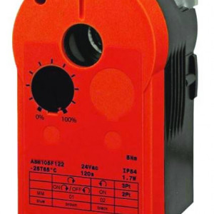 Actionare electrica Herz pentru vana de amestec (sau deviatie) cu 3 sau 4 cai (2137, 2138), cod 1 7712 25