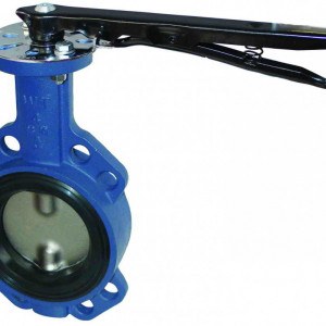 Robinet de inchidere fluture Herz (model WAFER), actionare manuala, corp fonta, disc inox, DN 80 (3''), PN16, cod 1 4219 03