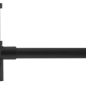 Sifon pentru lavoar alama Herz Design Black, G1 1/4'', cod UH16207B