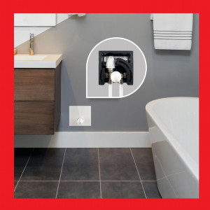 HERZ FLOORFIX COMPACT Grup de reglare temperatura de ambient si agent termic pentru incalzire in pardoseala, cod 1 8100 30