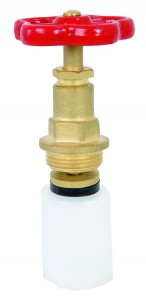 Cap armatura pt robineti de trecere cu ventil de 3/4"