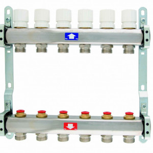 Set distribuitoare ITAP cu 5 cai, cu blocare, umplere/golire si aerisire, 1"x3/4"x5, cod 9220010005034C