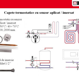 cap termostatic
