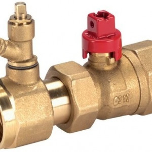 Robinet cu sferă HERZ Armaturen pentru service-ul și testarea vaselor de expansiune DN25 ( 1'' ) cod 1 2205 03