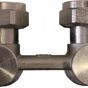 Piesa de legatură Herz 3000 (pentru radiatoarele Vogel&Noot), model colțar, cod 1 3766 41
