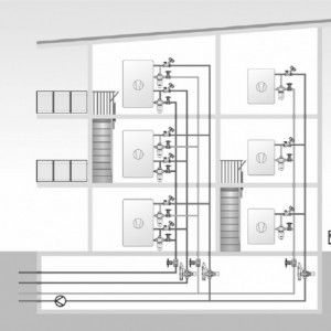 Robinet cu ventil termostatic cu trei căi, fără teu de legătură pe bypass, pentru amestec şi distribuţie DN 10 (filet ext de 1/2") 1 7762 X0