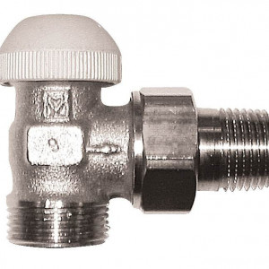 Set termostatic coltar Herz, alcatuit din cap termostatic Herz Project,robinet termostatic coltar 1/2" FE si robinet retur coltar 1/2'' RL-1, FE, cod V 7724 37