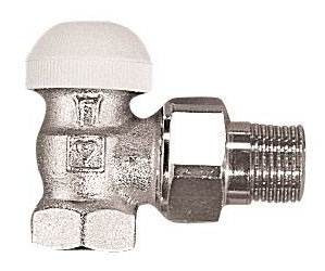 Robinet cu ventil termostatic coltar Herz TS-90, DN 15, cod 1 7724 91