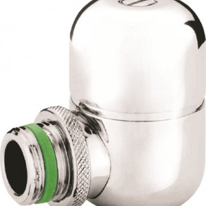 Aerisitor automat coltar pentru radiatoare Herz, gama Design, alb (RAL 9016), 1/2'', DN 15, PN12, cod IO11644