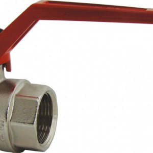 Robinet cu sferă Herz, manetă cu parghie (Silumin), PN 25, Filet interior x interior 1 1/4" cod 1 2201 04