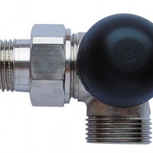 Robinet cu ventil termostatic, model in 3 axe "CD", M30 x 1,5 - 1/2'', FE, cod 1 7746 26 si conector de 15(Cu) sau 16 (PeX)