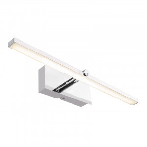 Aplica de perete, aluminiu nichel mat, 300lm, lumina naturala (4000K), 41920-6, Globo