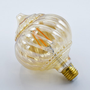 Bec led Vintage Edison 4W (40W), E27, LM125, 350 lm, lumina calda (2200K), auriu, Braytron