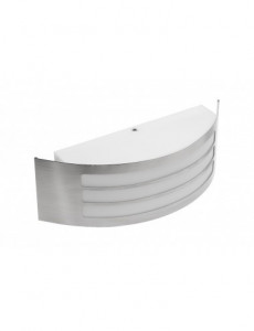 Aplica exterioara Astrit, dulie E14, IP54, culoare aluminiu, GTV