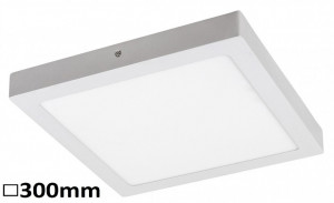Plafoniera Lois LED, patrat, metal, alb mat, 1700 lm, lumina neutra (4000K), 2665, Rabalux