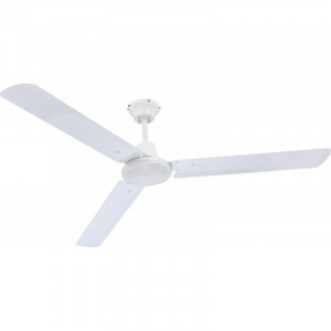 Ventilator alb metal,3 viteze, intr-o directie, intrerupator cu lant, 0310 Globo