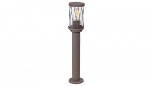 Lampa de exterior Budapest, metal, maro, 1 bec, dulie E27, 8889, Rabalux