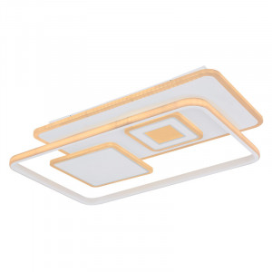 Plafoniera LED Roderick cu telecomanda, 55W, temperatura luminii reglabila, 3600lm, IP20, alba, Globo