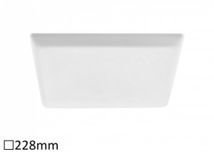 Plafoniera Oleg LED, patrat, metal, alb, 2568 lm, lumina neutra (5374), Rabalux