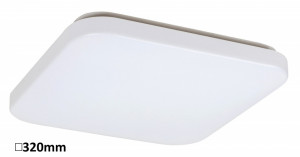 Plafoniera Rob LED, metal, alb, 2600 lm, lumina calda (3000K), 3344, Rabalux