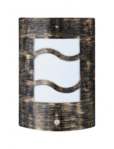 Aplica exterioara Denver antique gold cu senzor de miscare, 8518, Rabalux