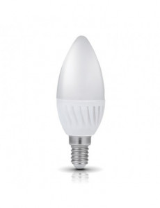 Bec led E14 lumanare dimabil, 8W(65W), 750lm, A+ , lumina calda, Kobi